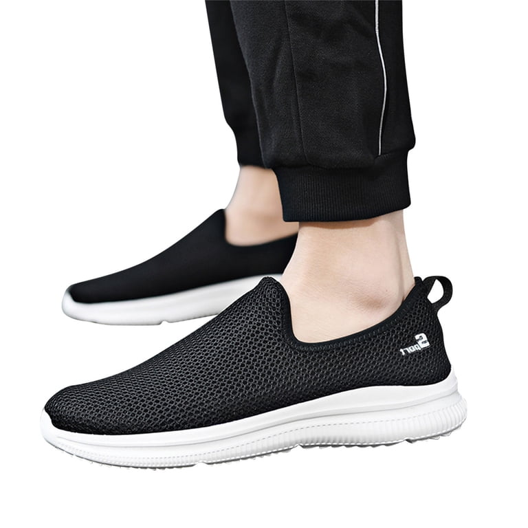 AV Active Black Knit Slip-On Sneakers with White Sole Size 11 White Mountain Women main image 3