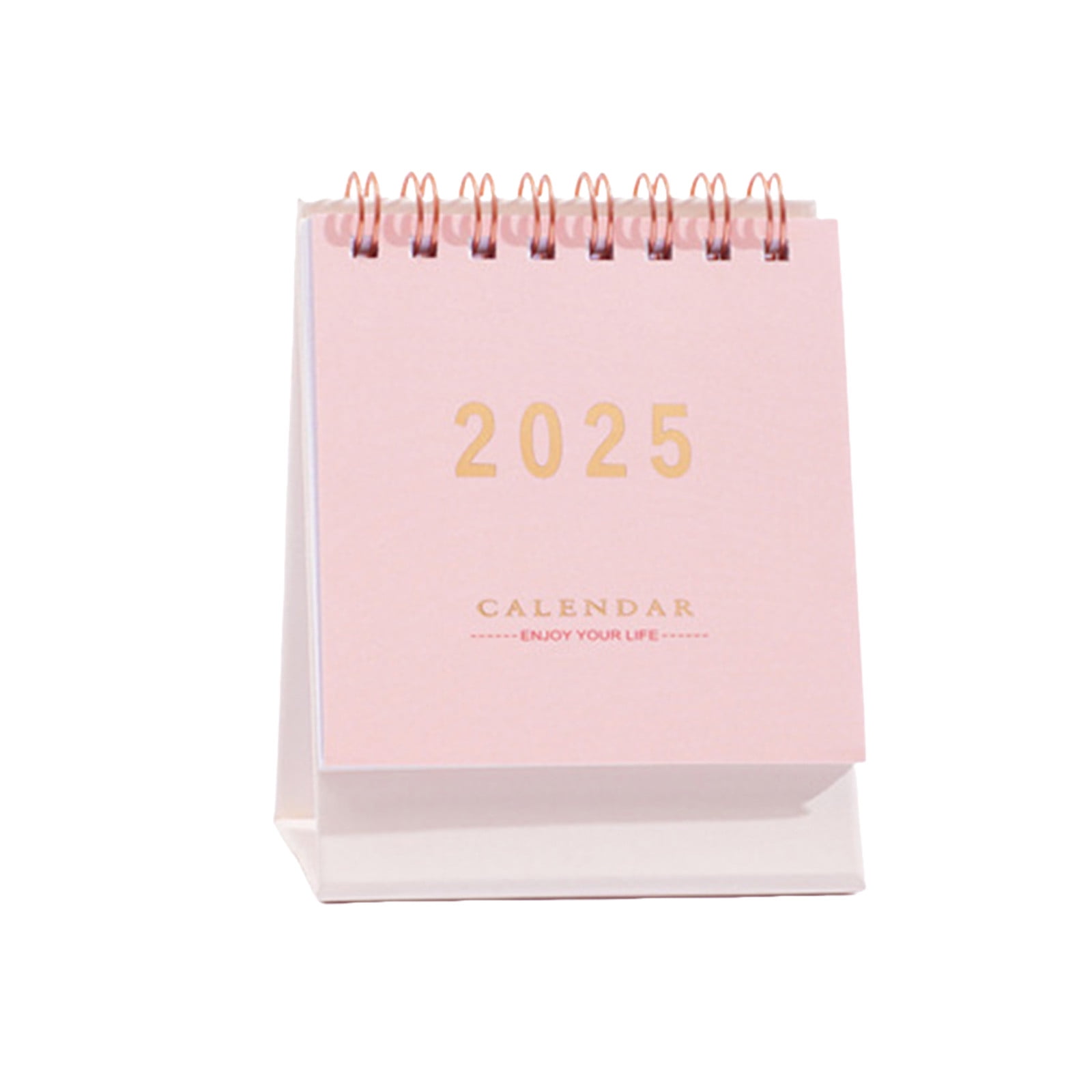 Dakaela Mini Desk Calendar 2025 Standing Flip Desk Calendar 2025