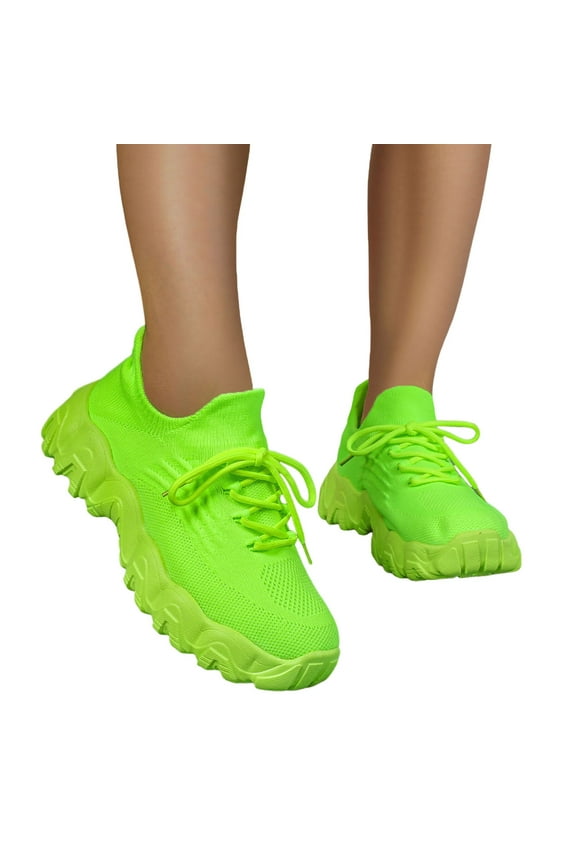 Women's Walking Shoes Slip on Sock Sneakers Ladies Nursing Work Air Cushion Mesh Running Jogging Shoe