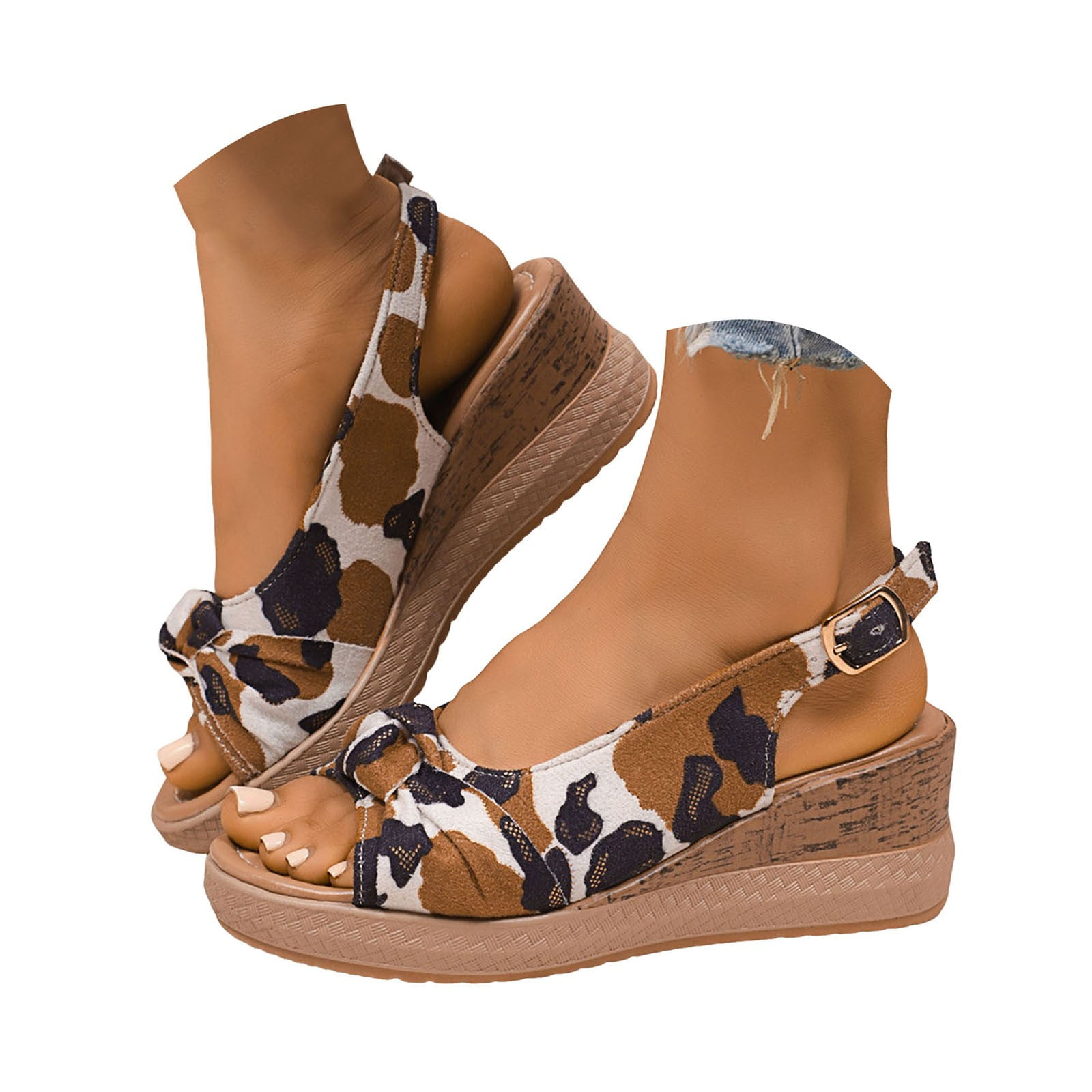 Elora - Orthopedic Sandals with Heels main image 0