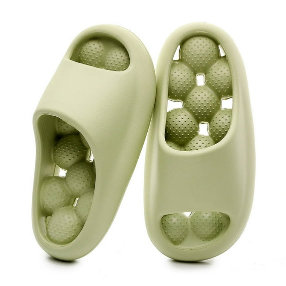 Dakaela Pillow Slippers for Women Men Non Slip Pillow House Shower Slides Hollow Bathroom Sandals