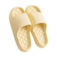thumbnail image 1 of Dakaela Shower Shoes for Women Men Quick Drying Non-Slip Pool Slides Comfortable College Dorm Slippers Beach Sandals Yellow 8, 1 of 4
