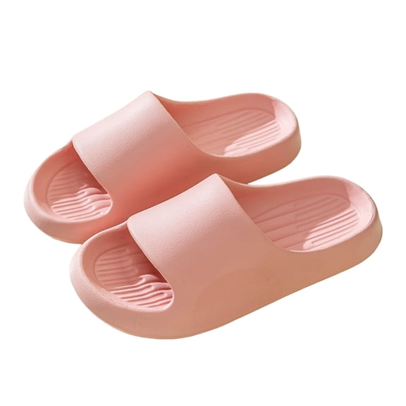 Dakaela Slippers for Women Men Indoor House Shoes Non Slip Shower Slides Waterproof Beach Sandals