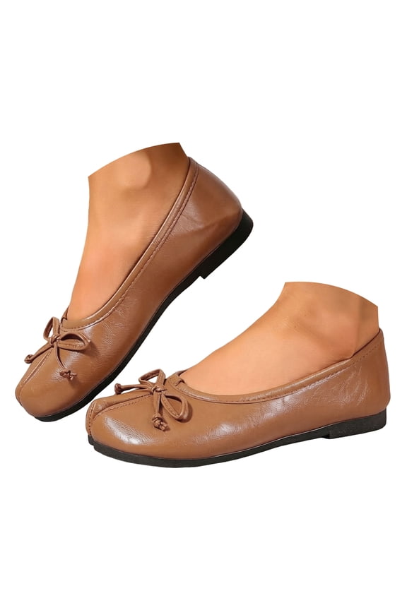 Tabi Mary Jane Shoes Women Split Toe Wide Width Womens Flats Comfortable Casual Dressy Party School Work Dress Pumps Shoes Khaki,6