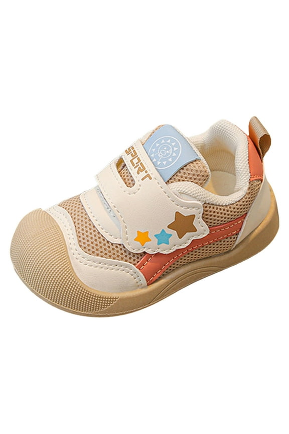 Toddler Shoes Girls Boys Barefoot Walking Shoes Kids Mesh Breathable Tennis Slip on Sneakers
