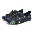 thumbnail image 1 of Dakaela Water Shoes Men Women Barefoot Socks River Boating Fishing Diving Surfing Yoga Sneakers Blue 8.5, 1 of 5