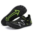thumbnail image 1 of Dakaela Water Shoes for Men Women Swim Beach Hiking Barefoot Socks Quick Dry Aqua Sneakers Black 5.5, 1 of 8