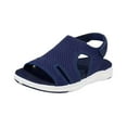 thumbnail image 1 of Dakaela Women Walking Sandals Arch Support Orthotic Open Toe Sport Shoes for Athletic Summer Beach, 1 of 5