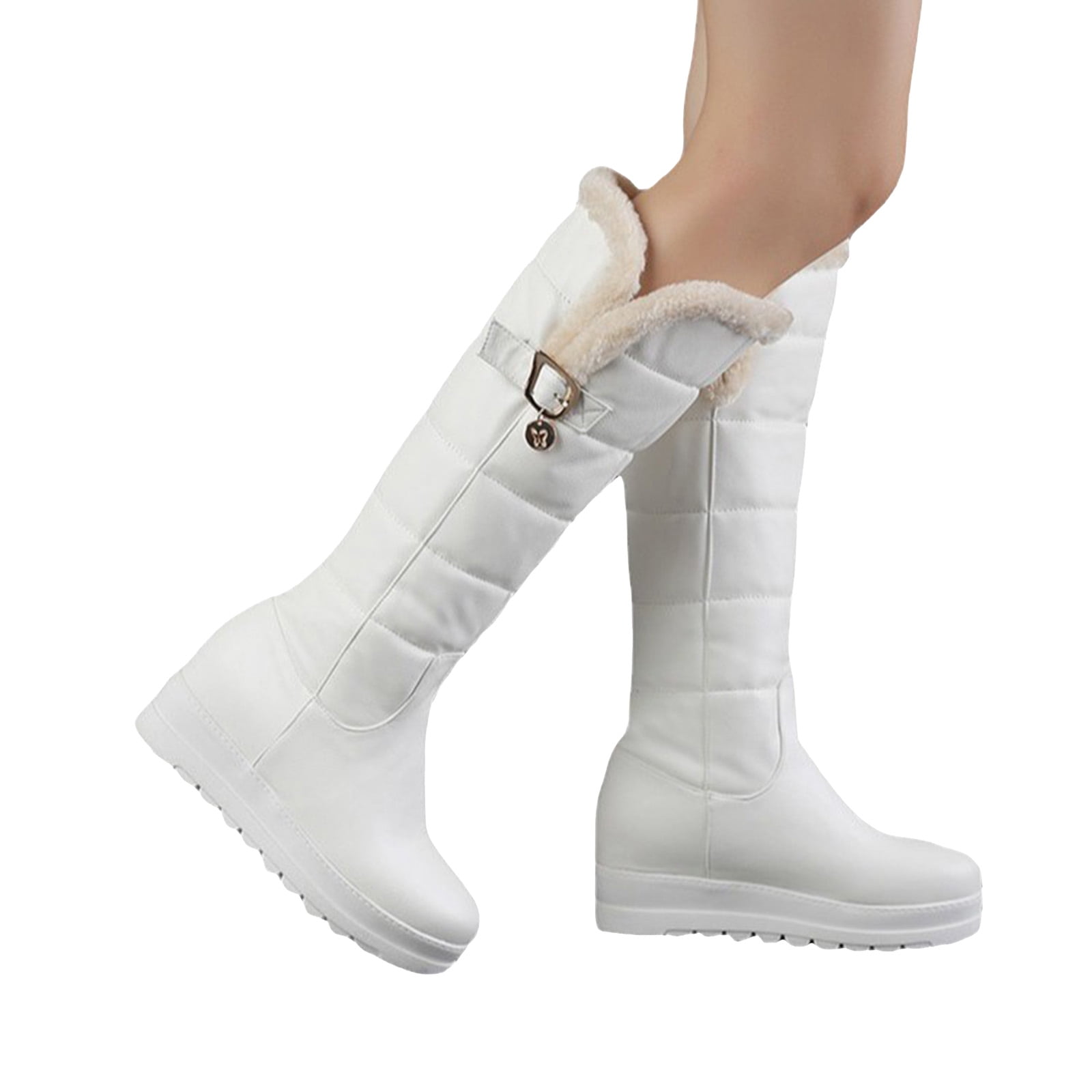 Panama Jack Women's Knee High Winter Boots – Waterproof Nappa, Faux Shearling Lined, Made In Spain