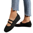 thumbnail image 1 of Dakaela Women's Ballet Flat Shoes Round Toe Mesh Mary Jane Comfortable Slip on Loafers Casual Office Dress Work Flats, 1 of 7
