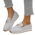 thumbnail image 1 of Dakaela Women's Casual Loafers Orthopedic Slip on Fashion Sneakers Business Office Walking Boat Shoes with Arch Support, 1 of 7
