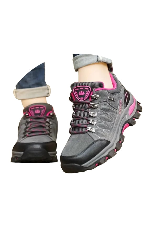 Women's Hiking Boots Waterproof Non Slip Walking Shoes Comfortable Outdoor Backpacking Sneakers