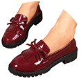 thumbnail image 1 of Dakaela Women's Loafer Shoes Platform Slip on Casual Shoes Comfort Leather Walking Flats, 1 of 8