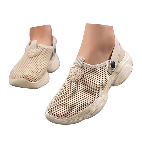 Dakaela Women's Orthopedic Clogs Arch Support Platform Mesh Mules Summer Slip on Walking Sandals