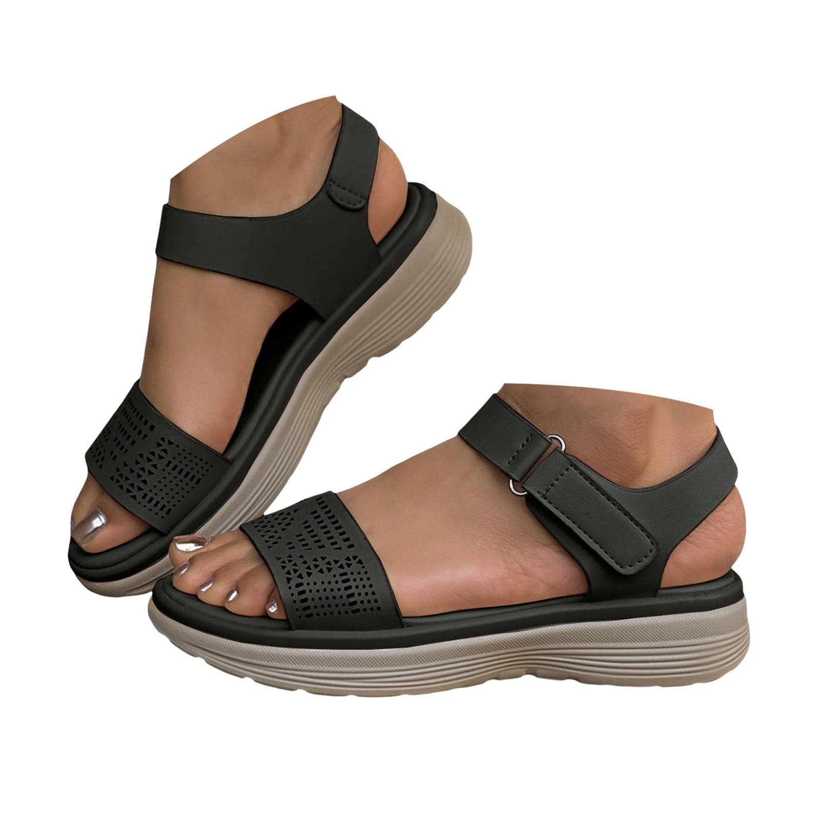 Orthopedic Comfort Fit Sport Sandals for Women – Supportive Slip-On Design