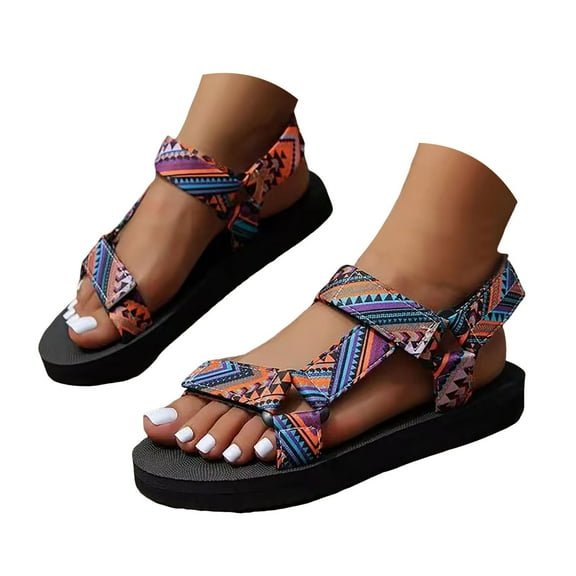 Dakaela Women's Slip on Sandals Quick-Drying Casual Sport Walking Hiking Water Shoes with Arch Support