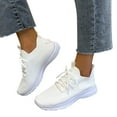 thumbnail image 1 of Dakaela Women's Walking Shoes Comfortable Tennis Slip on Sneakers Mesh Jogging Running Shoe Beige 6.5, 1 of 7