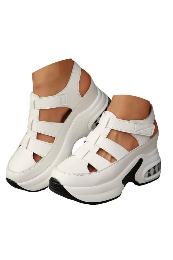 Womens Bomre Orthopedic Sandals 2025 Summer Platform Slip on Wedge Shoes with Arch Support