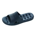 thumbnail image 1 of Dakaela Womens Mens Shower Shoes with Holes Quick Dry Bath Slippers Non Slip Beach Pool Water Slides, 1 of 4