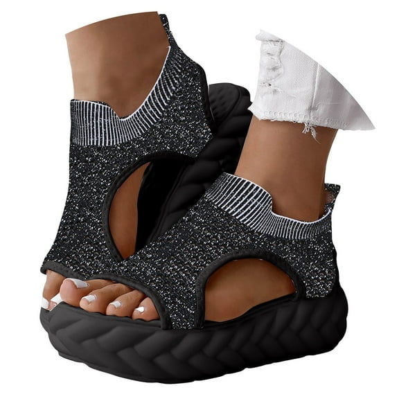 Dakaela Womens Orthopedic Sandals Arch Support Ladies Walking Sport Sandal Platform Running Shoes