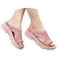 thumbnail image 1 of Dakaela Womens Orthopedic Walking Sandals Mesh Breathable Sport Slide Shoes Fashion Platform Slippers, 1 of 7