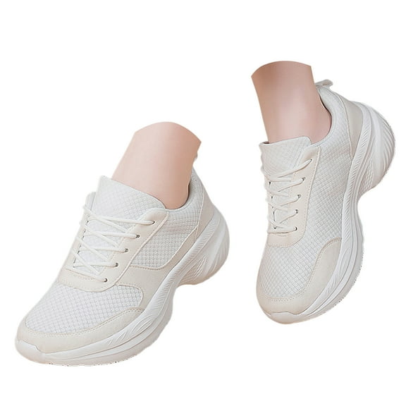 Dakaela Womens Running Shoes Wide Toe Casual Tennis Walking Sneakers Mesh Arch Support Slip on Shoes