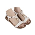 thumbnail image 1 of Dakaela Womens Sandals Arch Support Summer Beach Shoes Comfort Walking Bohemian Flip Flops for Women, 1 of 8