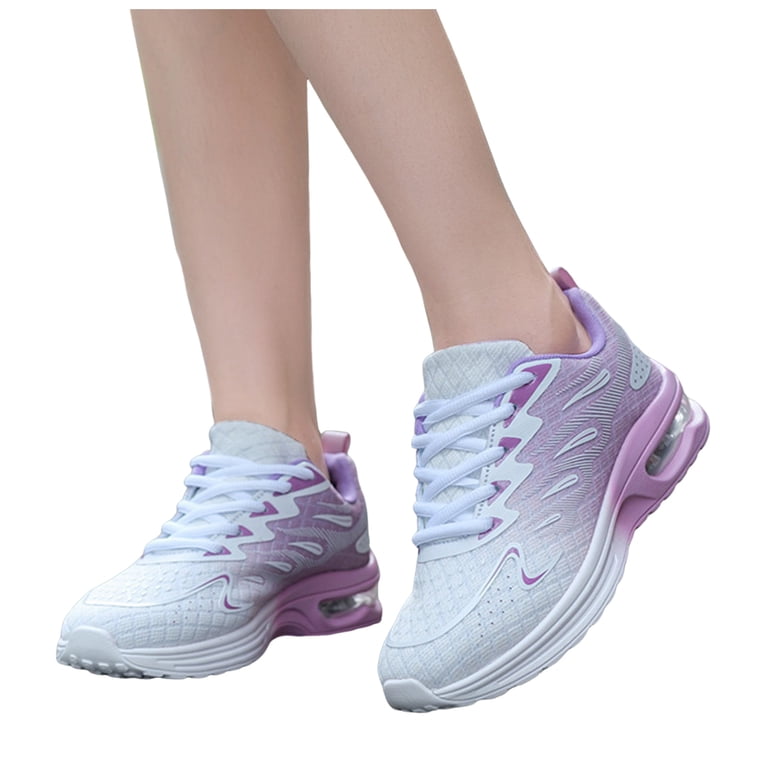 Dakaela Womens Sneakers Air Cushion Running Shoes  display picture 2