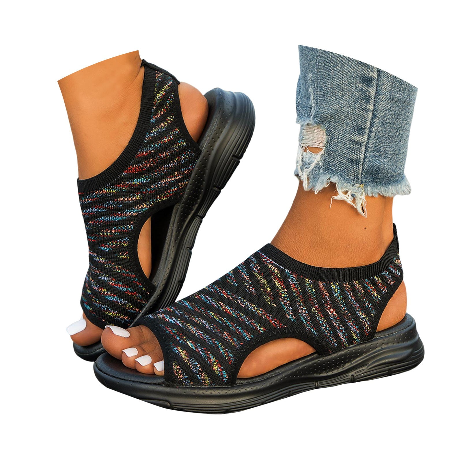 Dakaela Womens Walking Sandals Comfortable Air Cushion Slingback dakaela-womens-walking-sandals-comfortable-air-cushion-slingback