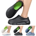 thumbnail image 1 of Dakaela Work Shoes for Men Non Slip Clogs Kitchen Chef Garden Sandals Comfortable Nursing Water Proof Summer Beach Shoes Size 7, 1 of 6
