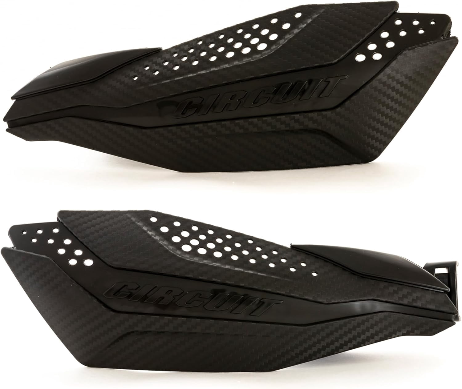 Shell Hand Guard Circuit Equipment - Handguard Dakar Universal - Carbon Texture Shell ...