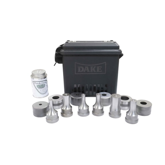 Dake D-304089 Punch and Die Set for Model DIW-25 Ironworker