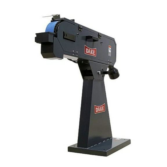 Dake D-961003 Model FG-75 220V 3-Phase 6000 FPM 3 in. X 79 in. 60 Grit Belt Horizontal Belt Grinder