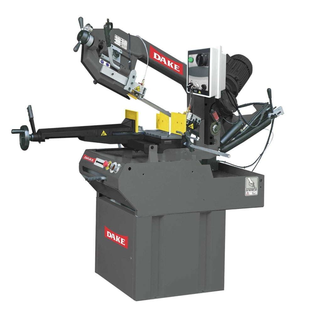 220V 3-Phase Hydraulic Controlled 10 in. Dual Mitering Bandsaw