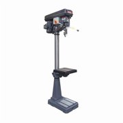 Floor Drill Press, Belt Drive, 2 hp, 115V AC V, 18 in Swing, Variable Speed 977600-1V