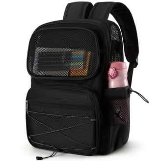 K-Cliffs Deluxe Mesh Backpack, Heavy Duty, Transparent, with  display picture 3