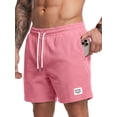 thumbnail image 1 of DAKIMOE Mens Shorts Corduroy Casual Elastic Waist Drawstring Summer Shorts Men with Pockets Lightweight Breathable Workout Shorts for Beach S to 2XL, 1 of 11