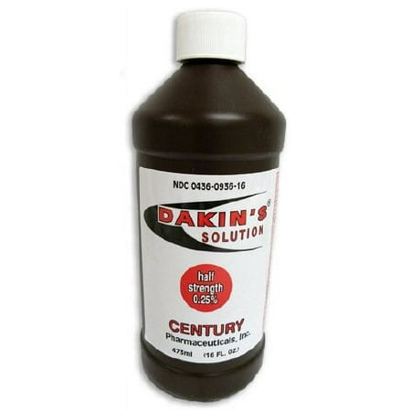 Dakin's Solution 25% Wound Cleanser 16 oz. Bottle
