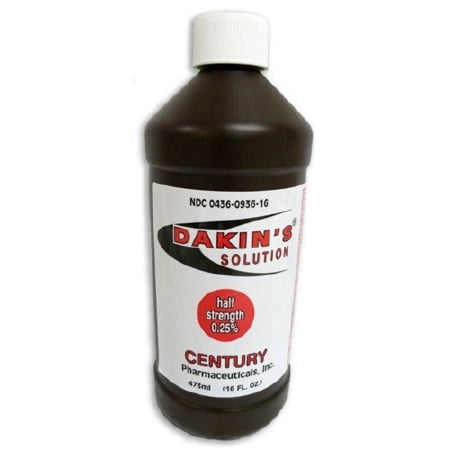 Dakin's Solution Half Strength .25%, 16 Oz. Bottle Each (1 Each)
