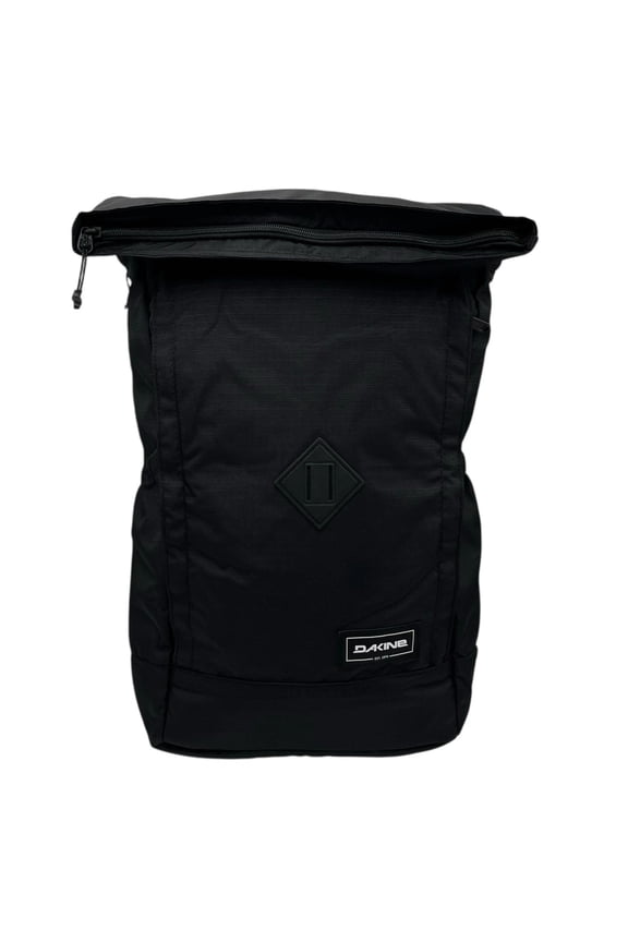 Infinity Pack 21L Backpack Solid Black Roll-top Fits 15" Laptop Roll Top