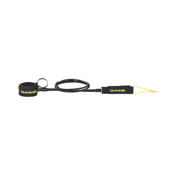 Dakine Kainui 9' X 5/16" With Easy Clip Surf Leash - Black