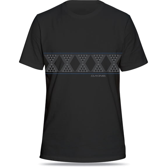 Dakine Mens Kapa Hawaii Graphic T-Shirt (Black, Large)