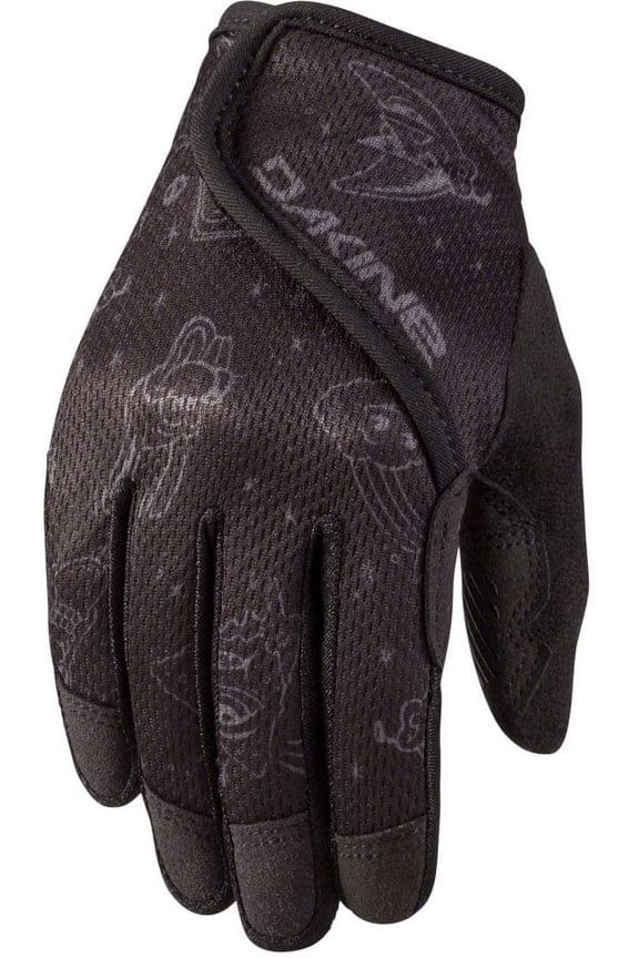 Prodigy Kid's Gloves - Black/White Comic Full Finger Kid's Large