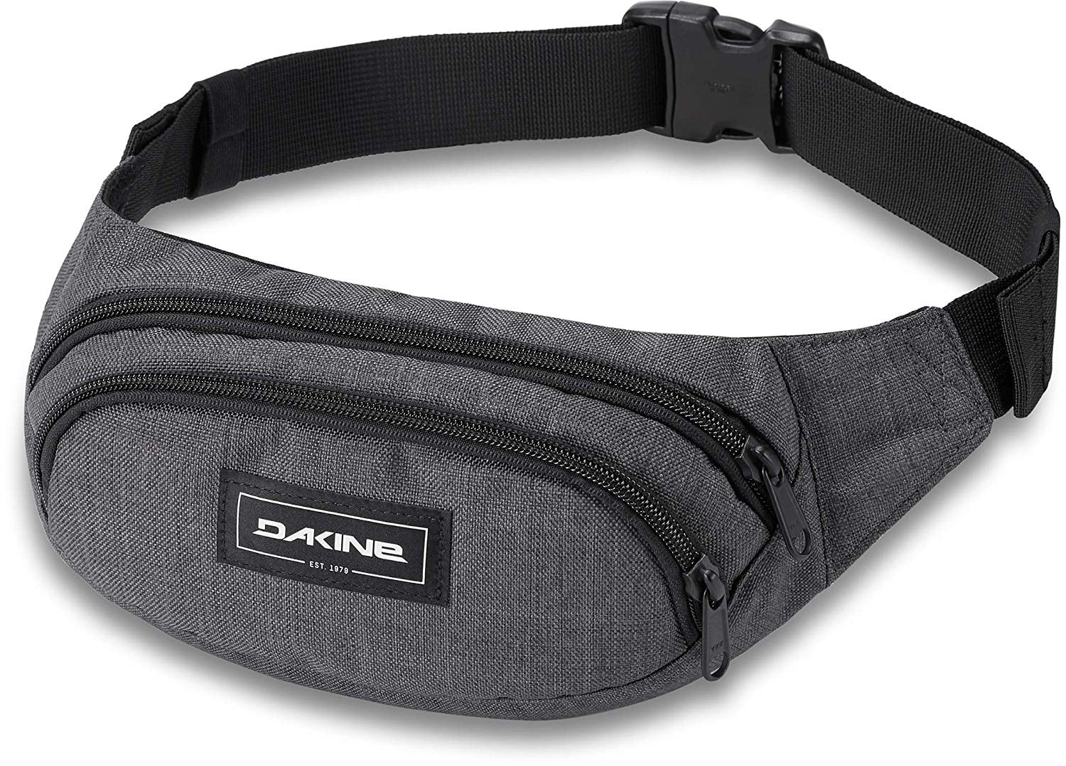 Dakine Unisex Adjustable Mesh Fleece-Lined Hip Pack (One Size, Carbon II)