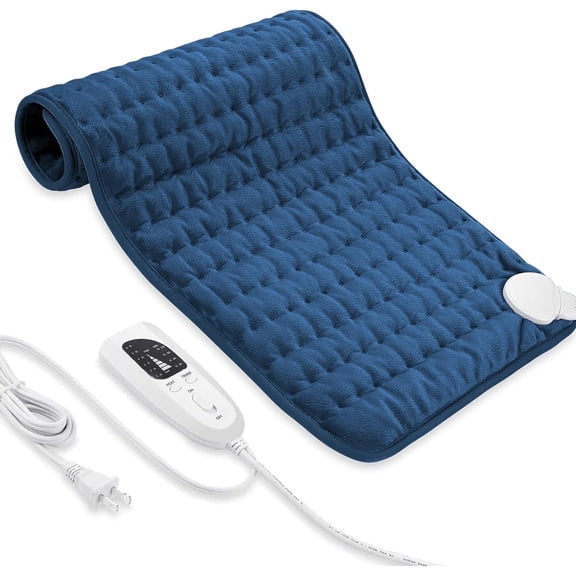 Dakings heating pad, Electric Heating Pads(24x12 Inch) for Back,Neck,Abdomen,Moist Heating Pad for Shoulder,Knee,Arms,Legs,Dry/Moist Heat & Auto Shut Off,Christmas Gifts for Men and Women