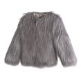 thumbnail image 1 of Dakiuu Girls Textured Jacket Cropped Open Front Long Sleeve, 1 of 5