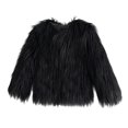 thumbnail image 1 of Dakiuu Girls Textured Jacket Cropped Open Front Long Sleeve, 1 of 5