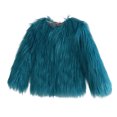 thumbnail image 1 of Dakiuu Girls Textured Jacket Cropped Open Front Long Sleeve, 1 of 5
