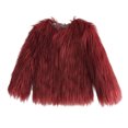 thumbnail image 1 of Dakiuu Girls Textured Jacket Cropped Open Front Long Sleeve, 1 of 6