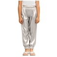 thumbnail image 1 of Dakiuu Kids Girl's Metallic Pants, 1 of 6